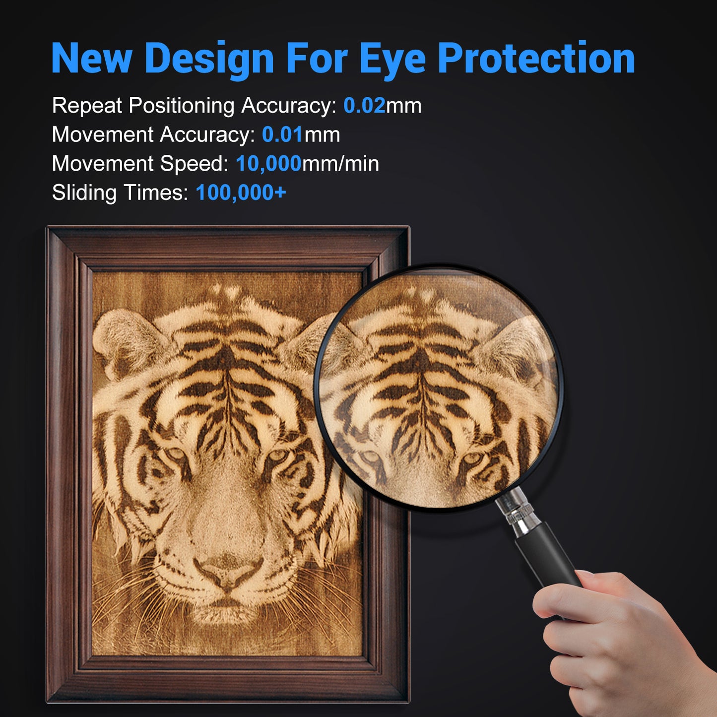 iklestar™ 4240 CNC Laser Engraver Machine