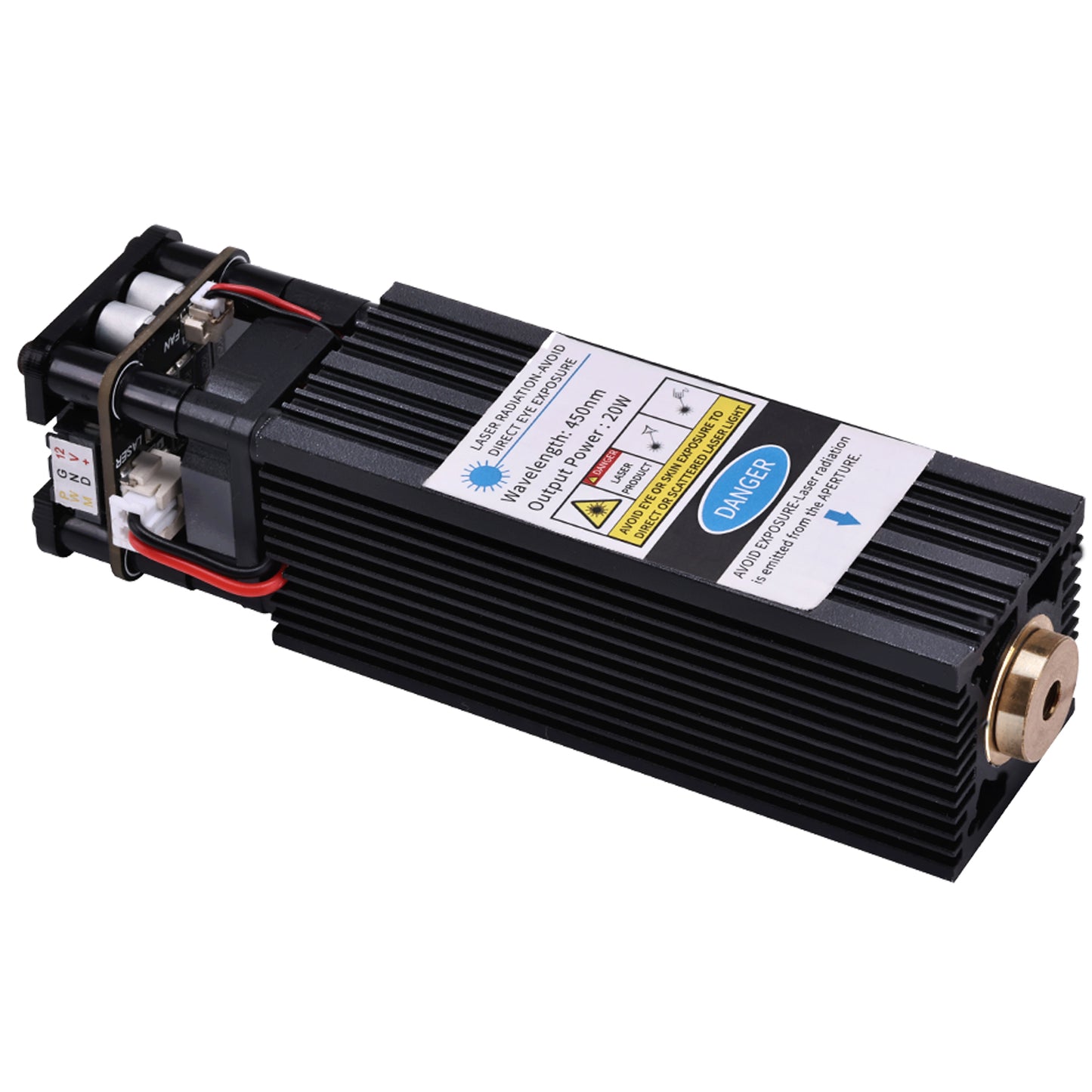 iklestar™ 20W Fixed Focus Laser Module Kit