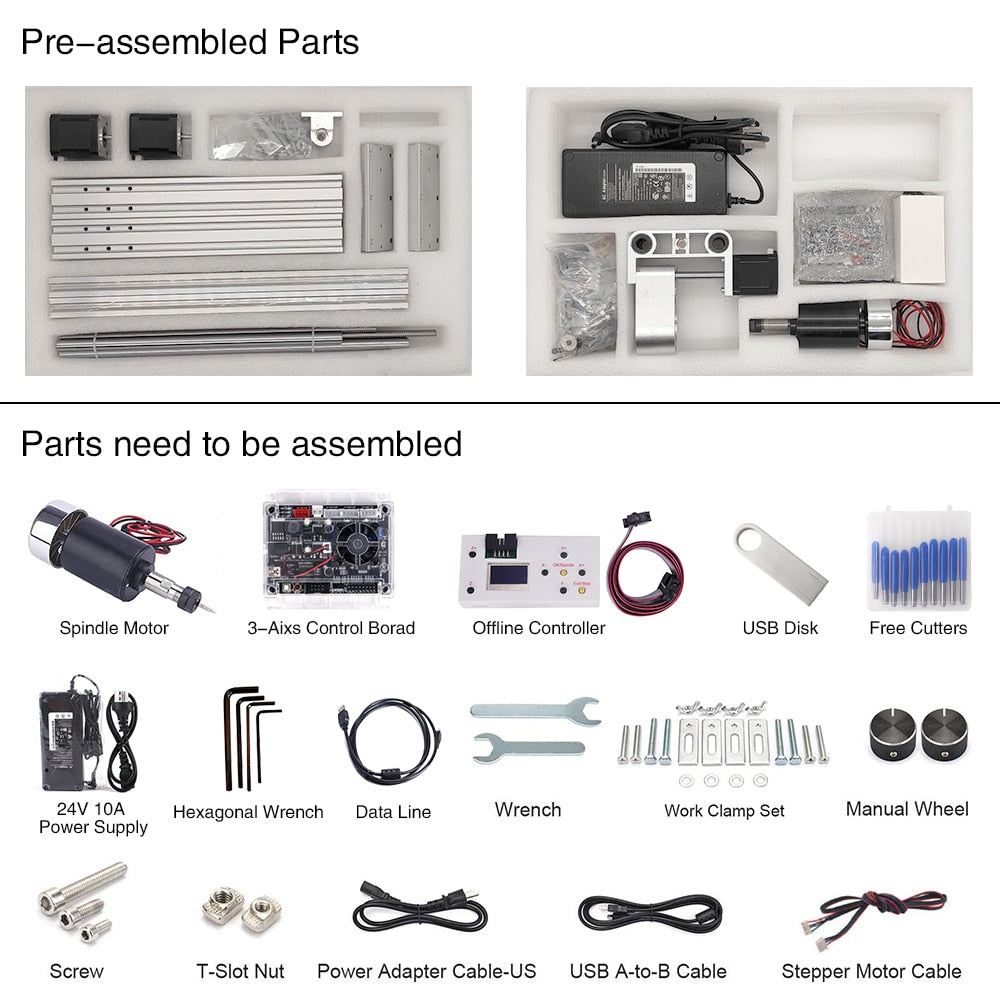 iklestar™ CNC 3018 MAX Cutting Edge CNC Machine