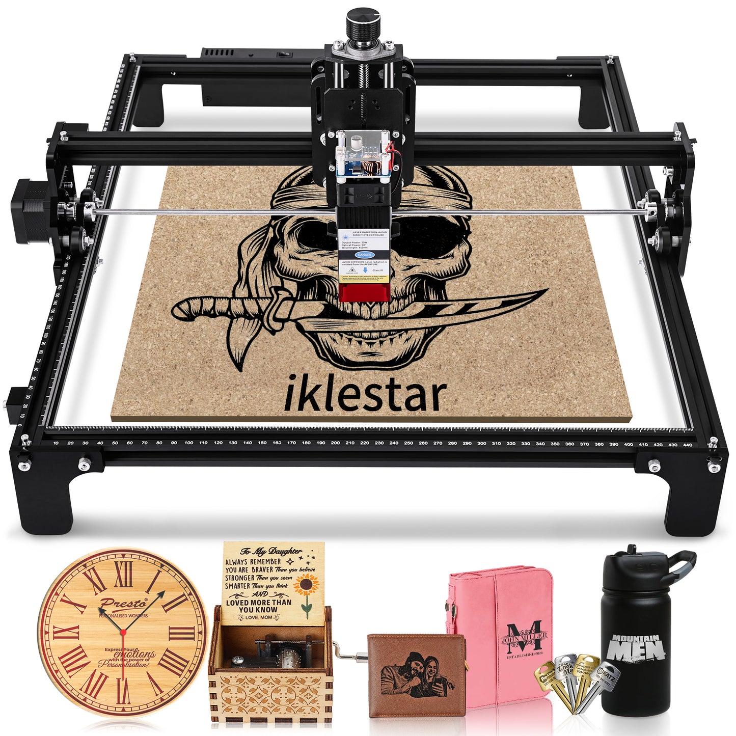 iklestar™ 4240 CNC Laser Engraver Machine