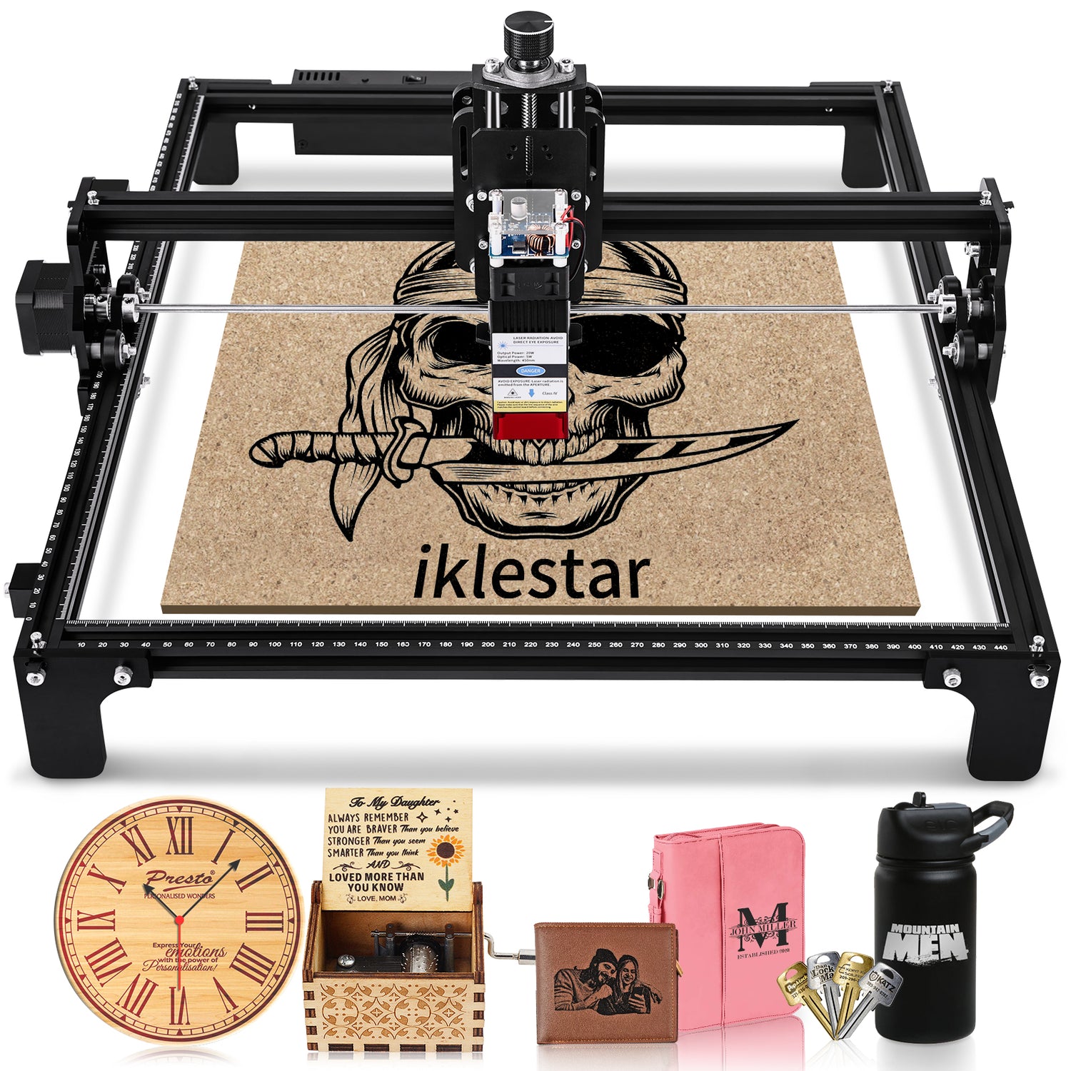 iklestar™ 4240 CNC Laser Engraver Machine