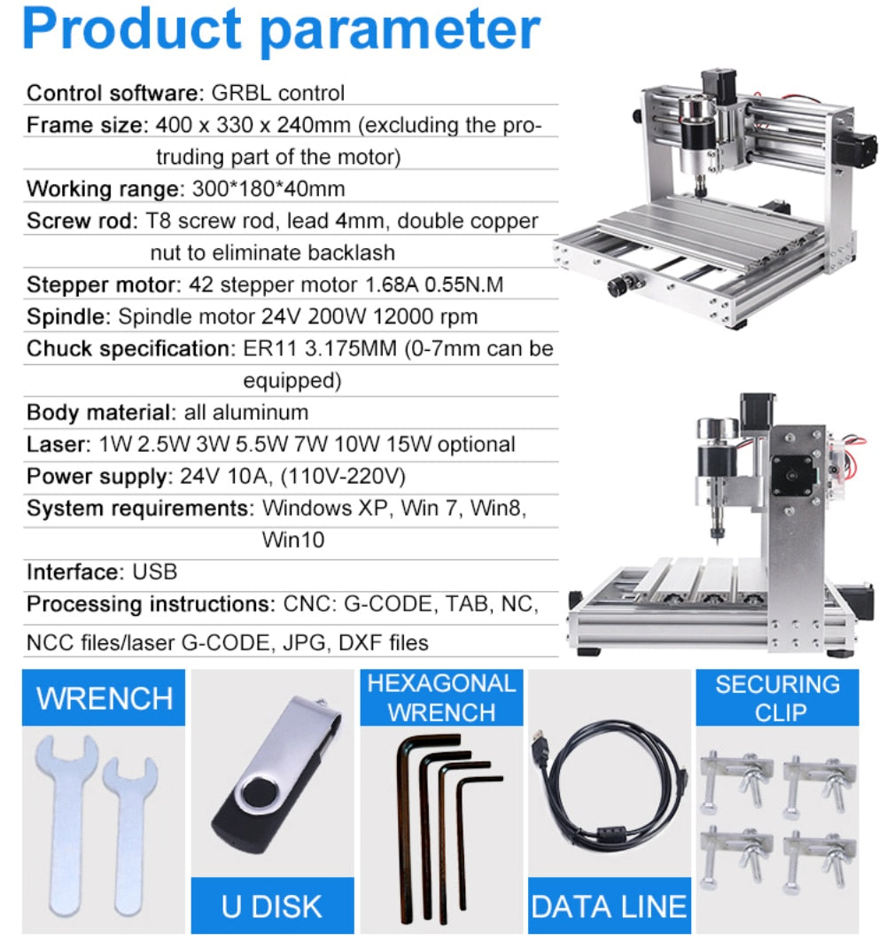 iklestar CNC 3018 MAX Cutting Edge CNC Machine